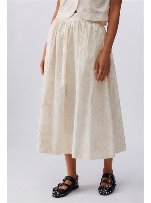 Muslin skirt with embroidery Liu Jo | WA6455T472A..P9417